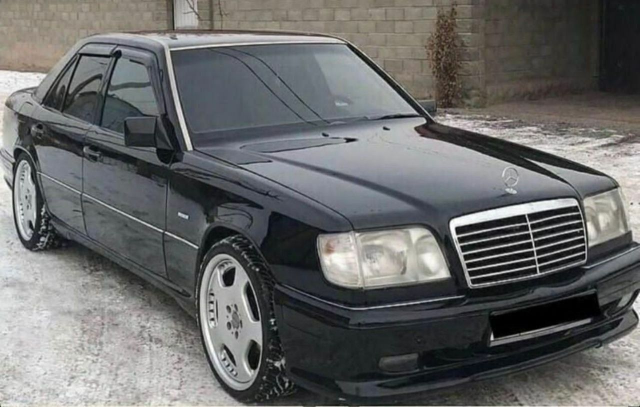 Бампер w124, бампер, фара, обвес, расширение