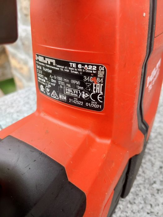 Hilti TE 6-A22 Перфоратор Хилти