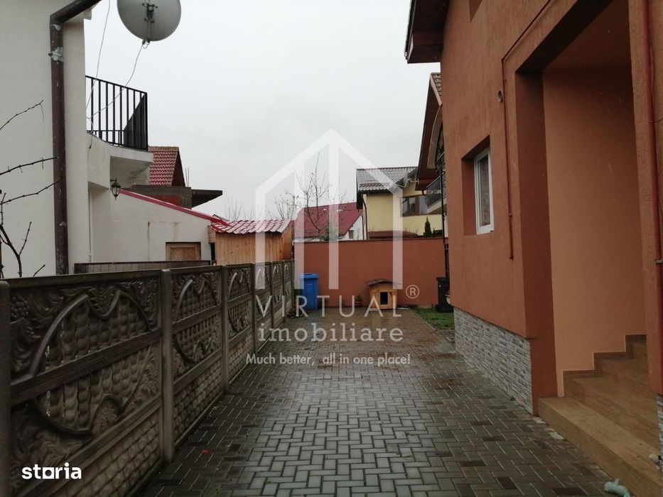 Casa individuala de vanzare in Sibiu, cu 4 camere + garaj la parter