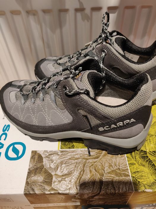 Pantofi de drumeție Scarpa Gore-Tex – noi, mărimea 36, talpă Vibram