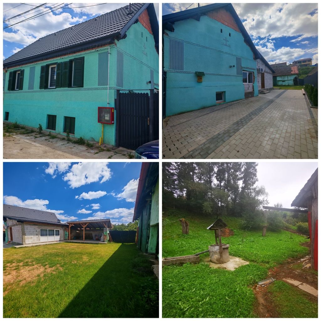 Casă modernizată complet în Hosman, la 25 km de Sibiu – 958 mp teren,