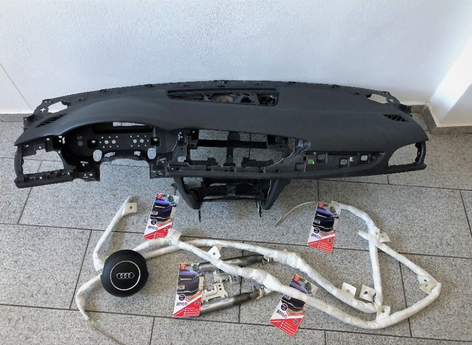 Audi a7 a8 d4 4h a6 c7 4g plansa bord kit airbag volan sofer pasager