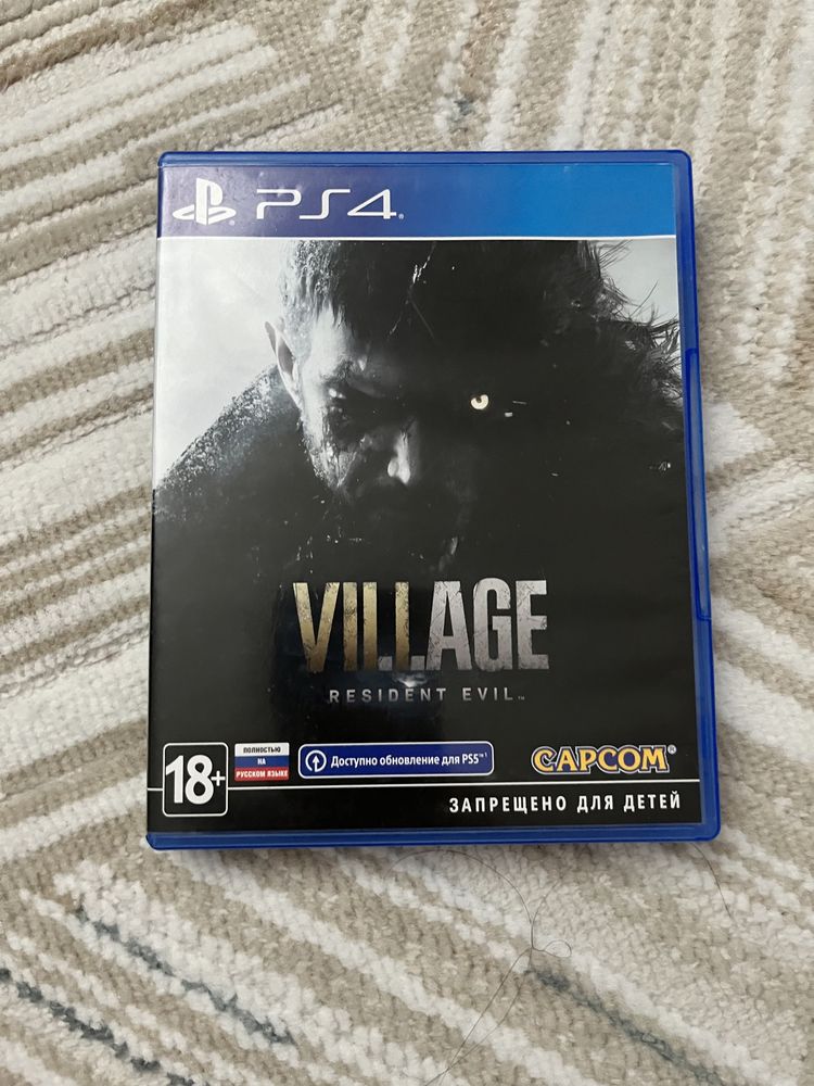 Продам Resident evil village ps4 ps5