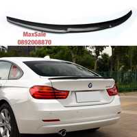 Lip spoiler BMW F36 F32 4 серия M бмв ф36 ф32 M4 style лип багажник