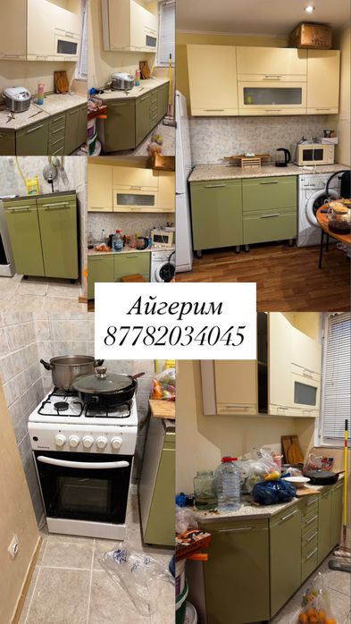 Кухонный гарнитур в хорошем состоянии