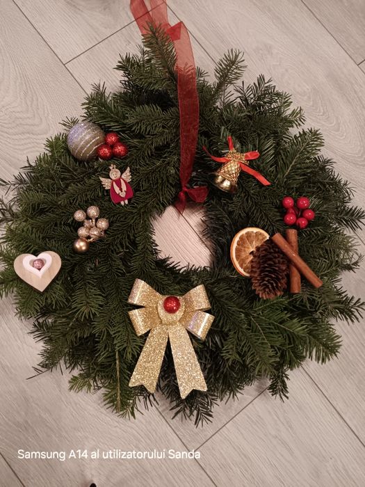 UNICAT ! Coronita sau aranjament natural cu sau fara lumanari