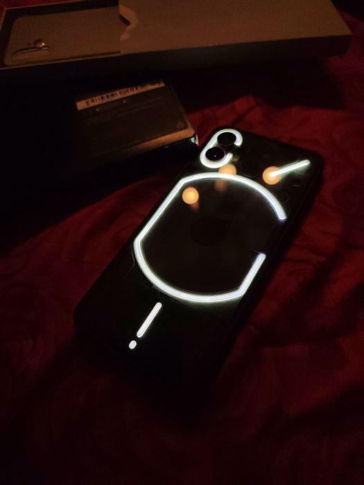 NothingPhone 128gb 5G 8Gb ram Snapdragon cutie impecabil husa