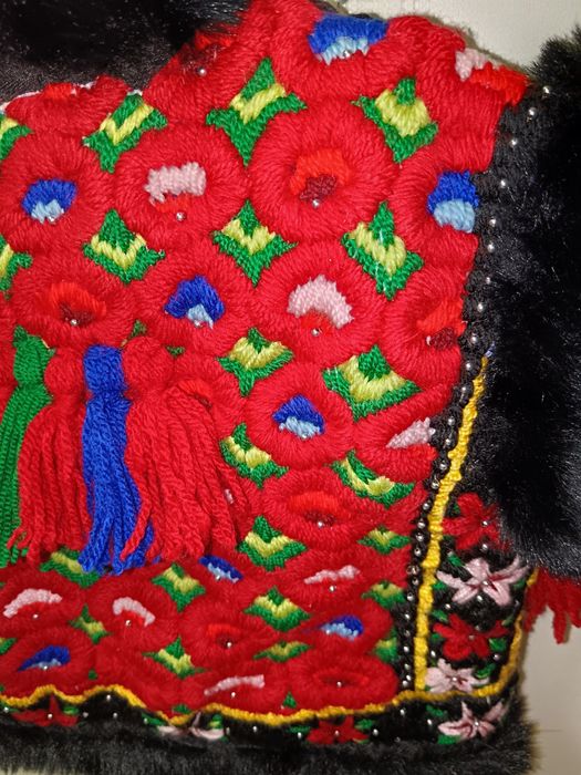 Cojocel tradițional Maramureș pentru fetite