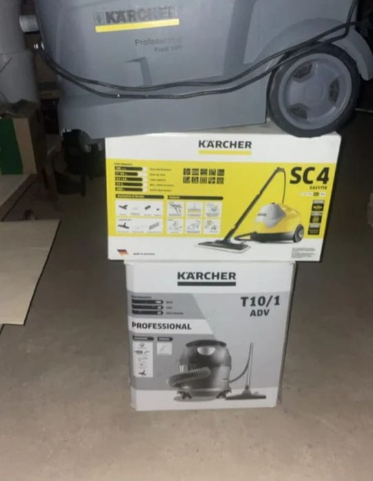 Продам пылесос karcher пузик 10 пароочиститель SC 4 пылевой пылесос ka