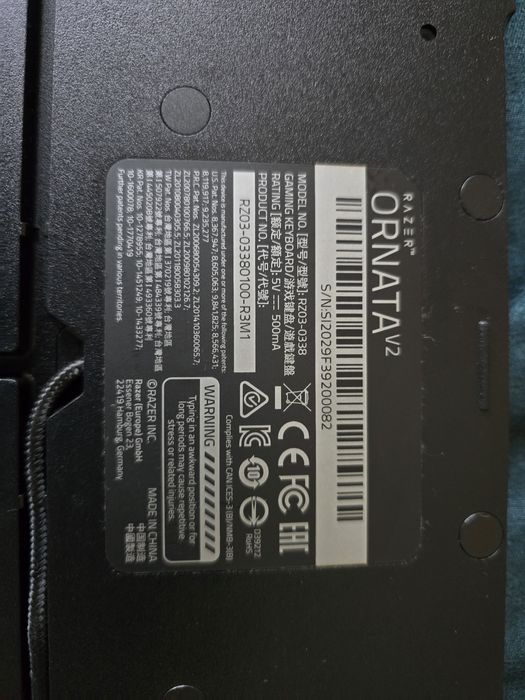 Tastatura Gaming Razer Ornata V2 RGB