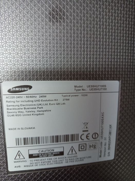 Самсунг 55 инча смарт