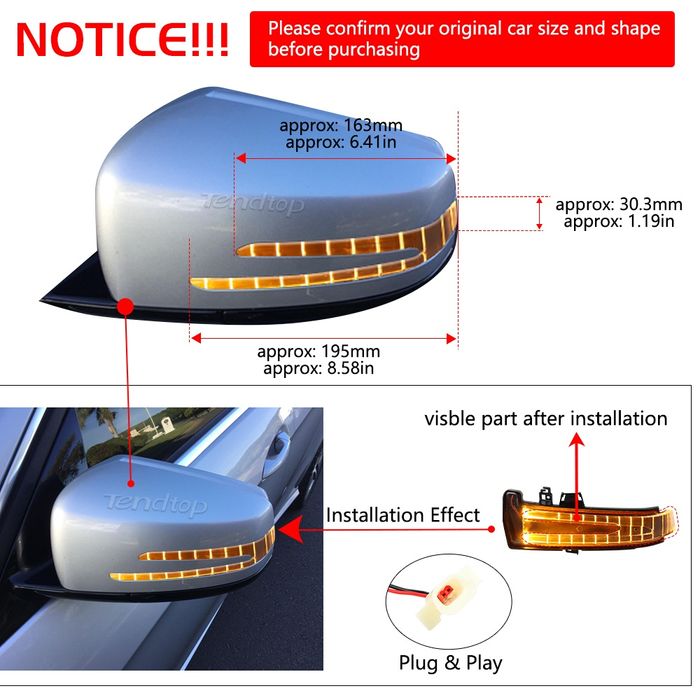Мигачи мерцедес w204 w205 w213 w222