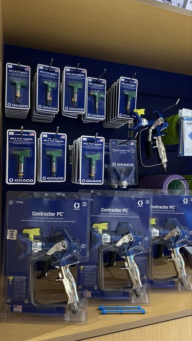 Graco сопло и соплодержатели, пистолет Contractor PC и фильтр 100меш