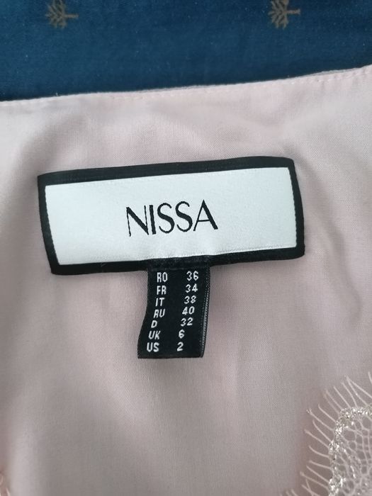 Rochita eleganta din matase naturala Nissa, colectia 2024