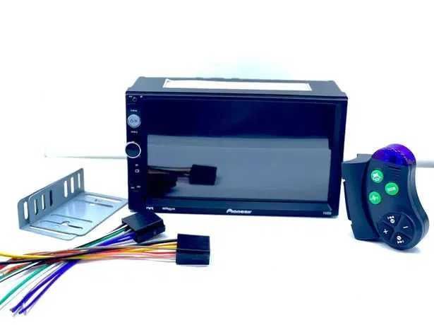 2дин 2din магнитола (без диска) USB BT SD AUX MIC магнитофон мафон