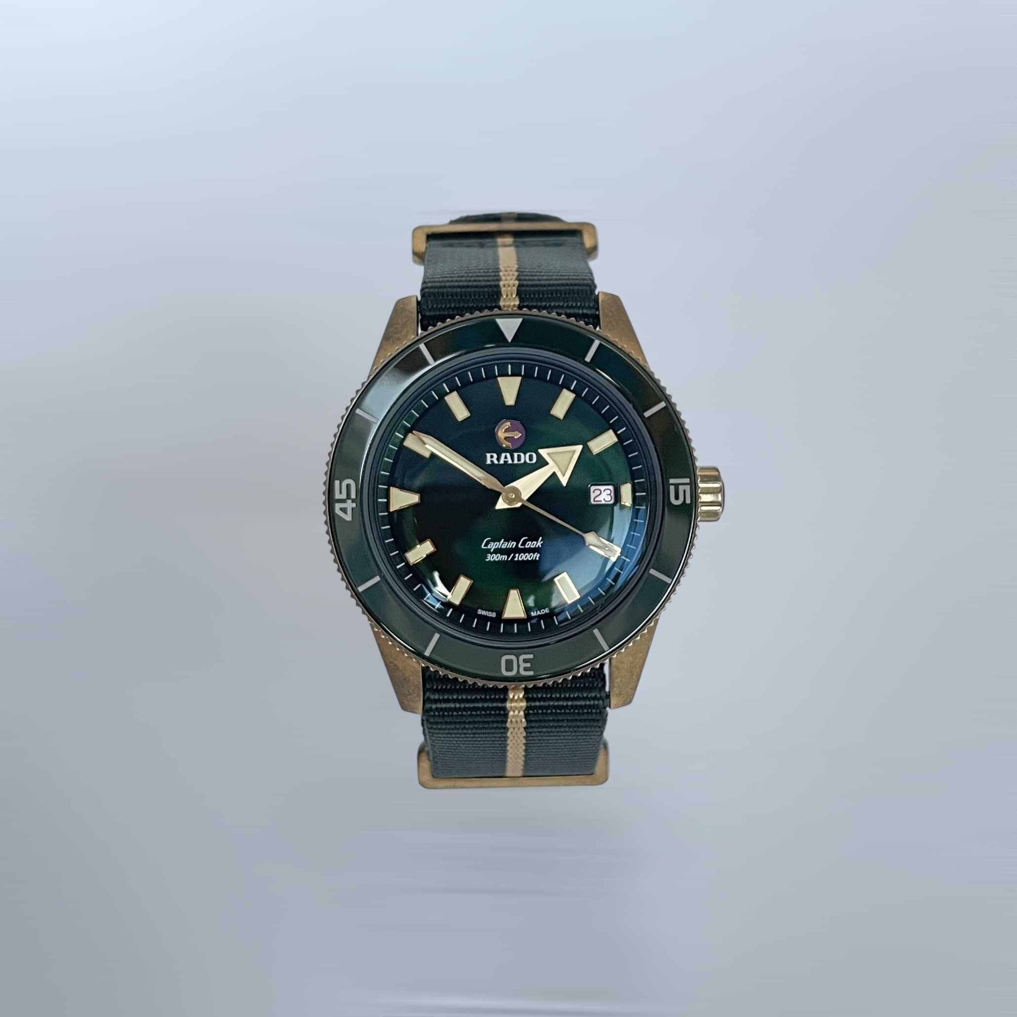 Rado Captain Cook Automatic Bronze мъжки автоматичен часовник - БАРТЕР