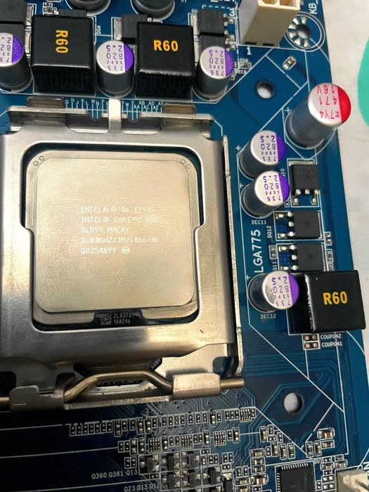 Дънна платка  Gigabyte GA-73PVM-S2 Core 2 Duo E7400  сокет LGA 775