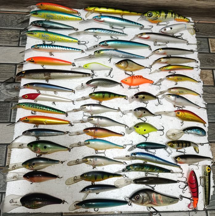 Rapala,Salmo, Savage gear,daiwa, щука,кефал, пъстърва,костур,сом,бяла