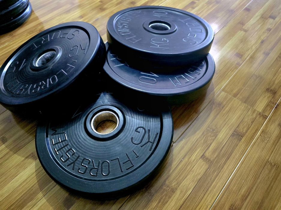 Disc/greutate bumper cauciucat 50/51 olimpic