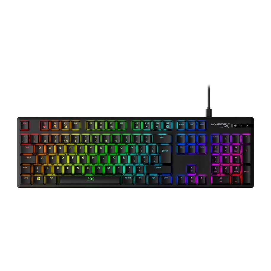 Неразопакована клавиатура HYPERX ALLOY ORIGINS RGB AQUA SW
