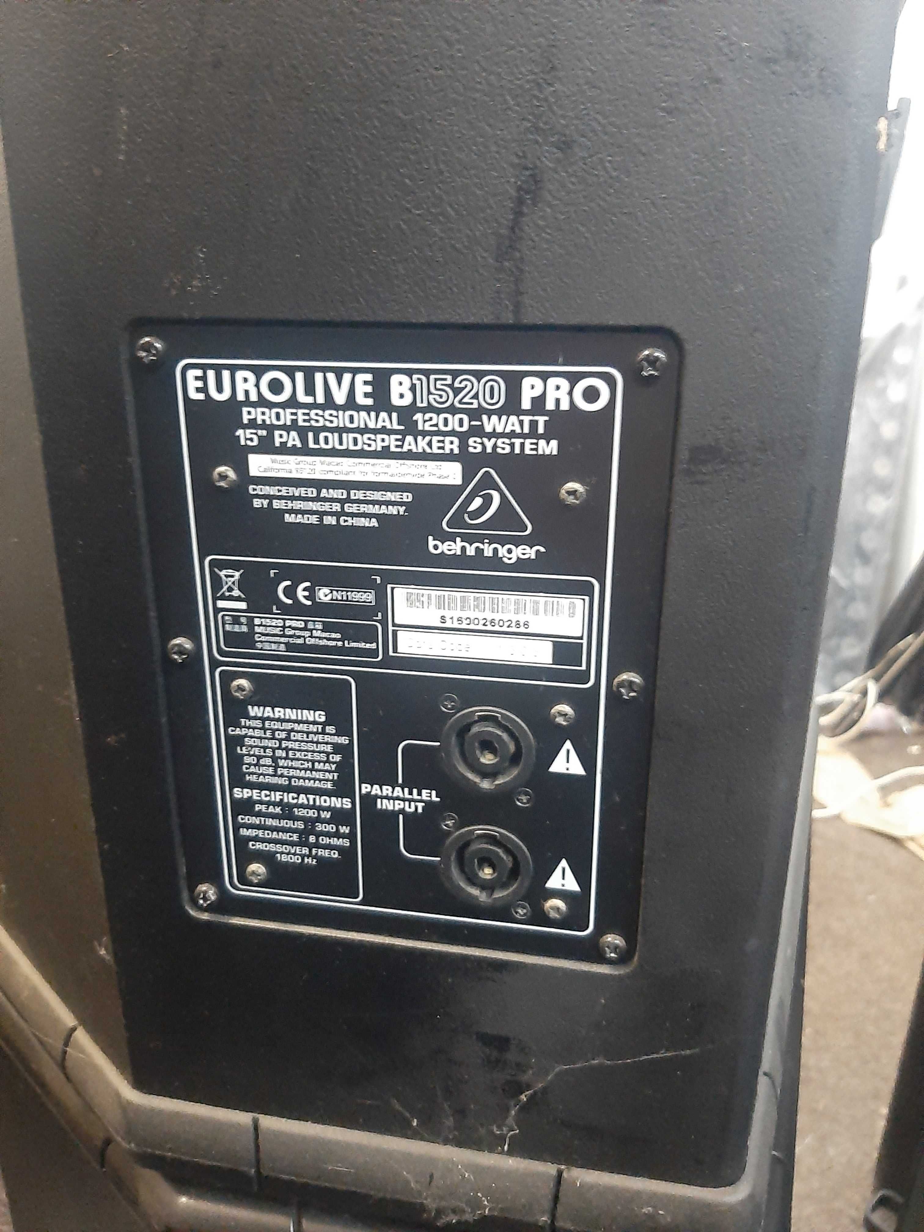 Bove Behringer B1520 Pro