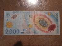 Bancnote 2000 lei - eclipsa