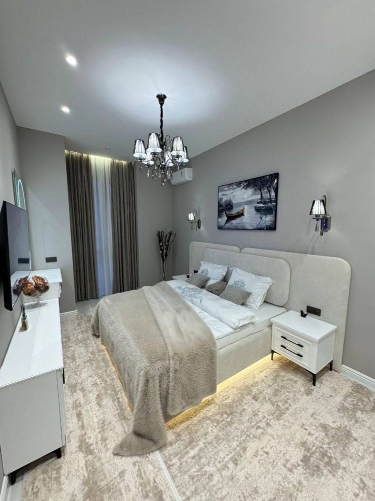 Новостройка SkyLine Tower 2 комнатная 2 этаж, 55м2. Авторский проект