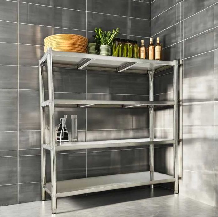 OFERTA !!!Masa inox cu polita dimensiuni 1500X600X850H,NOI cu factura,
