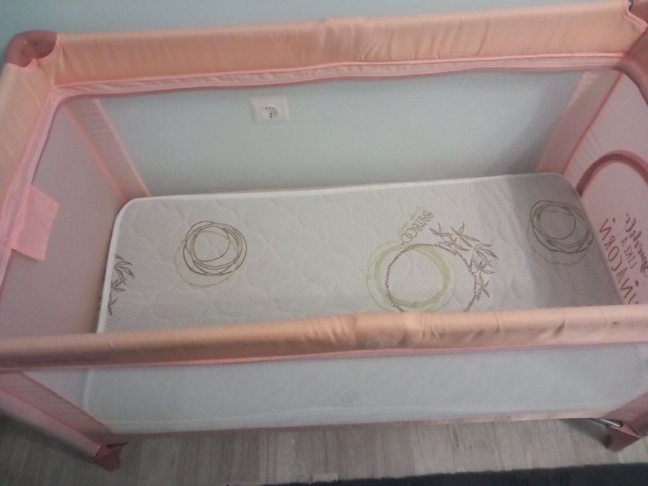 Бебешка кошара с матрак