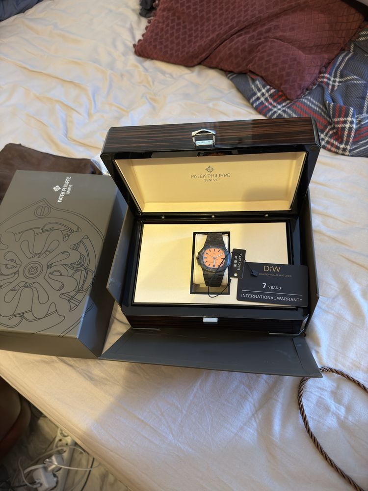 Patek Filippe nautilus carbon