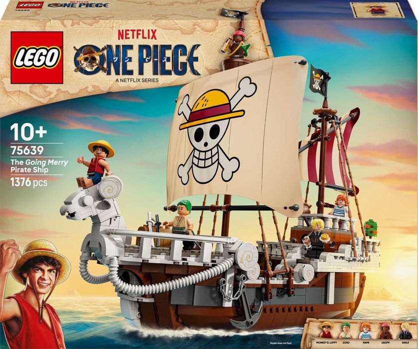 НОВО LEGO One Piece 75639 - Пиратски кораб Going Merry
