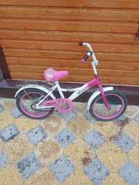 Велосипед детский для девочки 4-9 лет