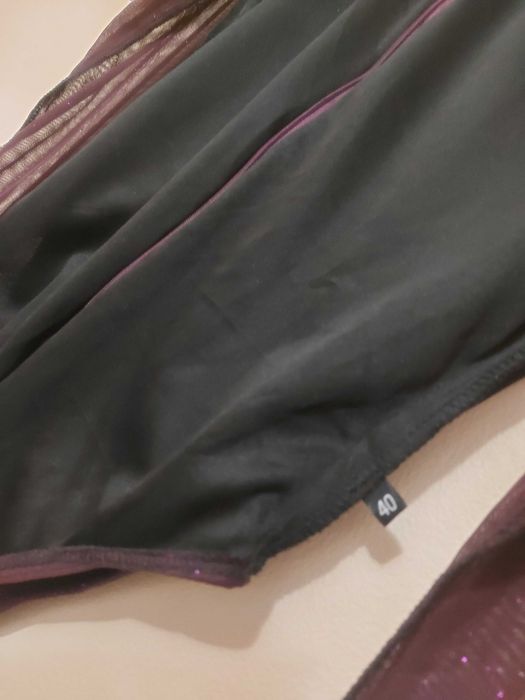 Body mov cu sclipici