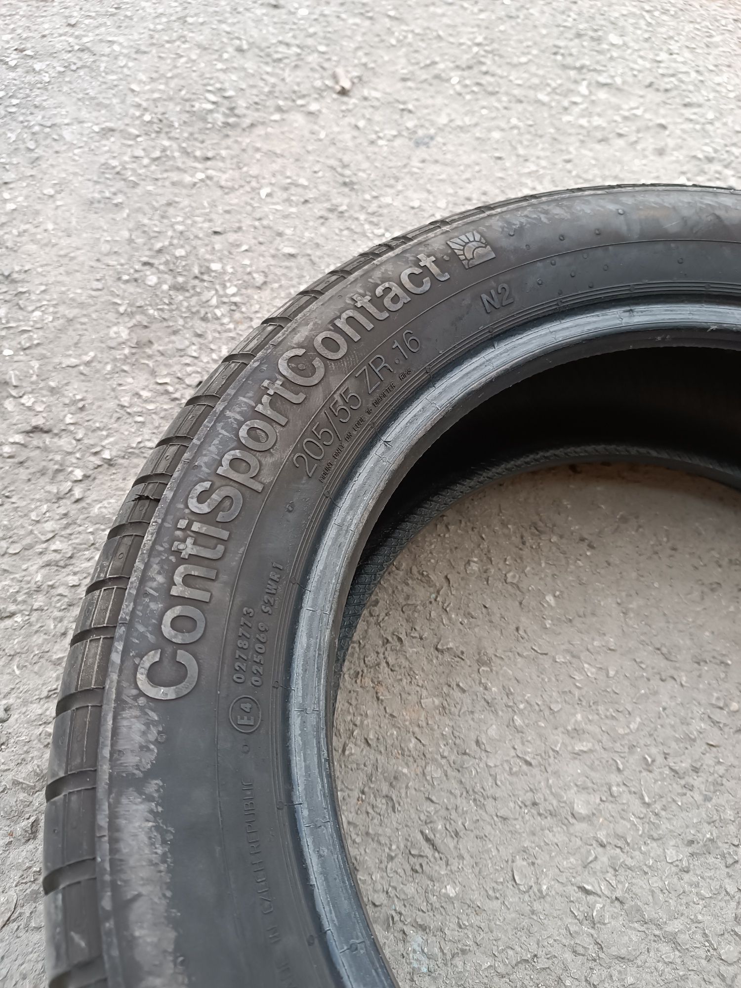 205/55/16 + 225/50/16 ContiSportContact