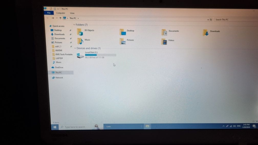 Vand laptop Toshiba i5 , ssd , 8GB ram