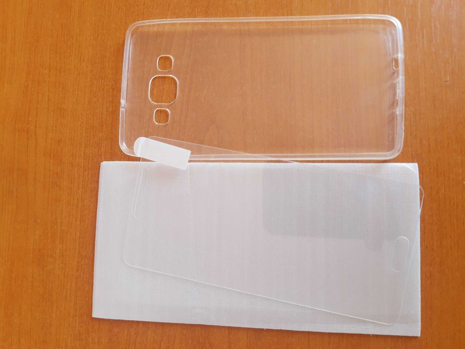 Husa silicon si folie de sticla Samsung A5