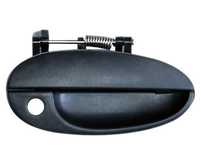 Maner usa exterior Daewoo Matiz I (Klya/M100), 01.1998-12.2008, fata, partea dreapta, negru; cu garnitura