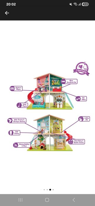 Vând casuta Hape cu sunete