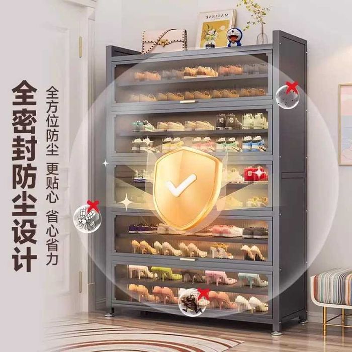 Po‘lat poyabzal shkafi – changdan himoyalangan, katta sig‘imli