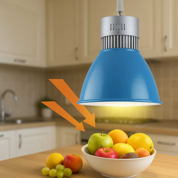 LED висяща лампа DL219B – 30W топла светлина за плотове