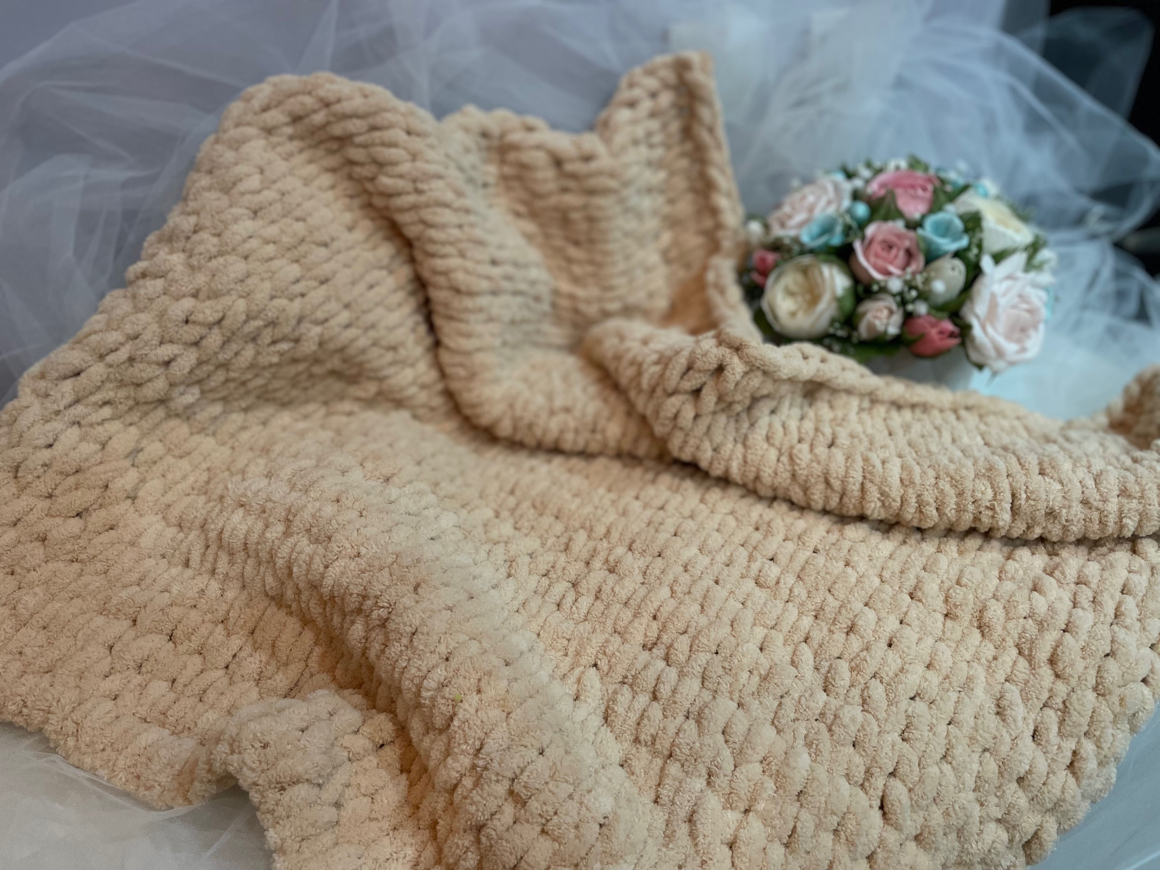 Плетено детско одеялце
