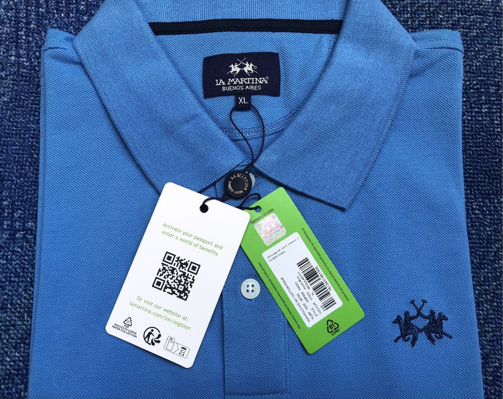 La Martina Polo Shirt ОРИГИНАЛНИ мъжки поло тениски - M и L
