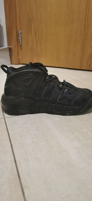 Nike air max more uptempo Black