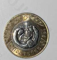 Монета наминало 100 тг из коллекций Сакский стиль