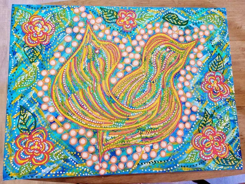 Picturi colorate unicat