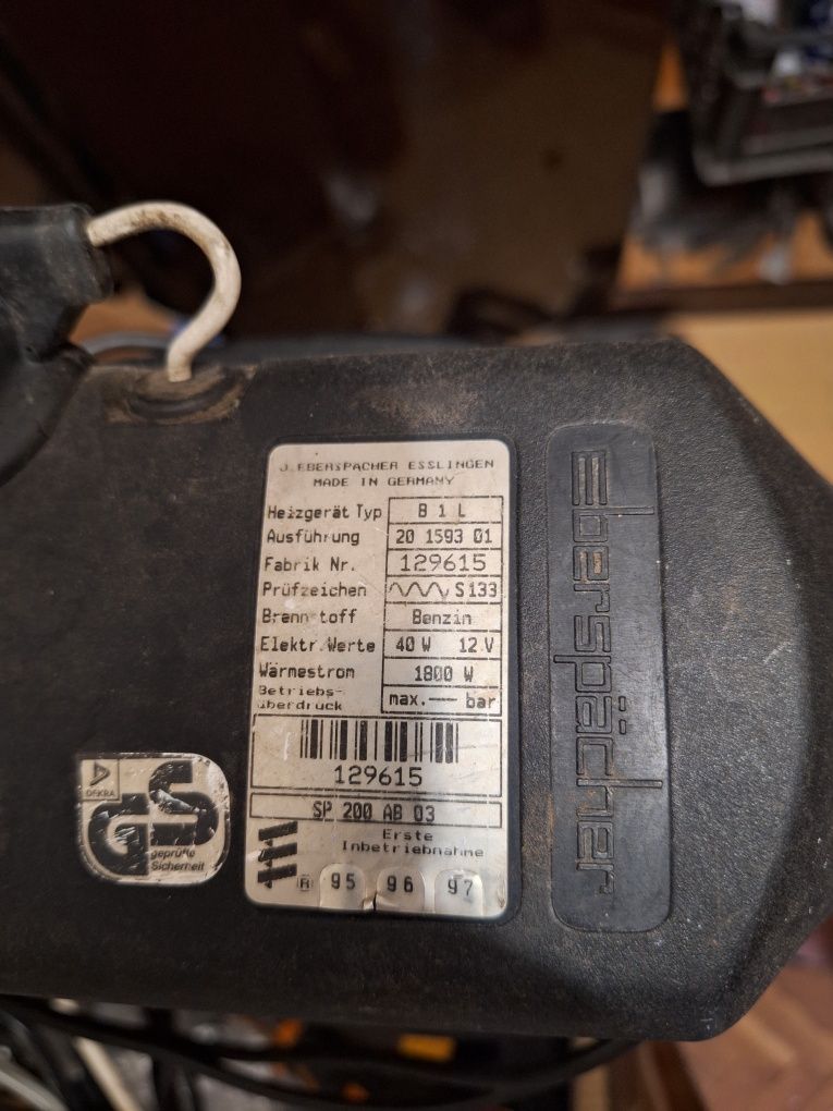 Eberspacher B1L суха бензинова печка 12V