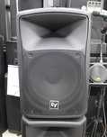 Pereche boxe electro voice zx4 cu amplificatorul dedicat ev q66