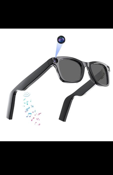 Smart Glasses with camera 800W WIFI Transfer Gesture Control ChatGPT