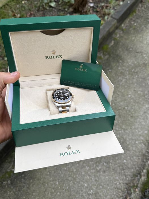 Rolex  Submariner  41 mm - 2024 ! Card  cutie ca nou ! Folia pe el