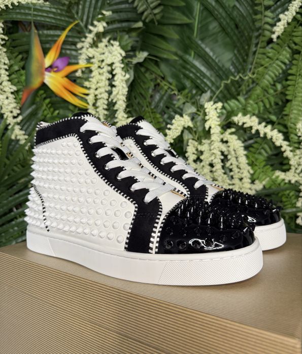 Christian Louboutin High Black White